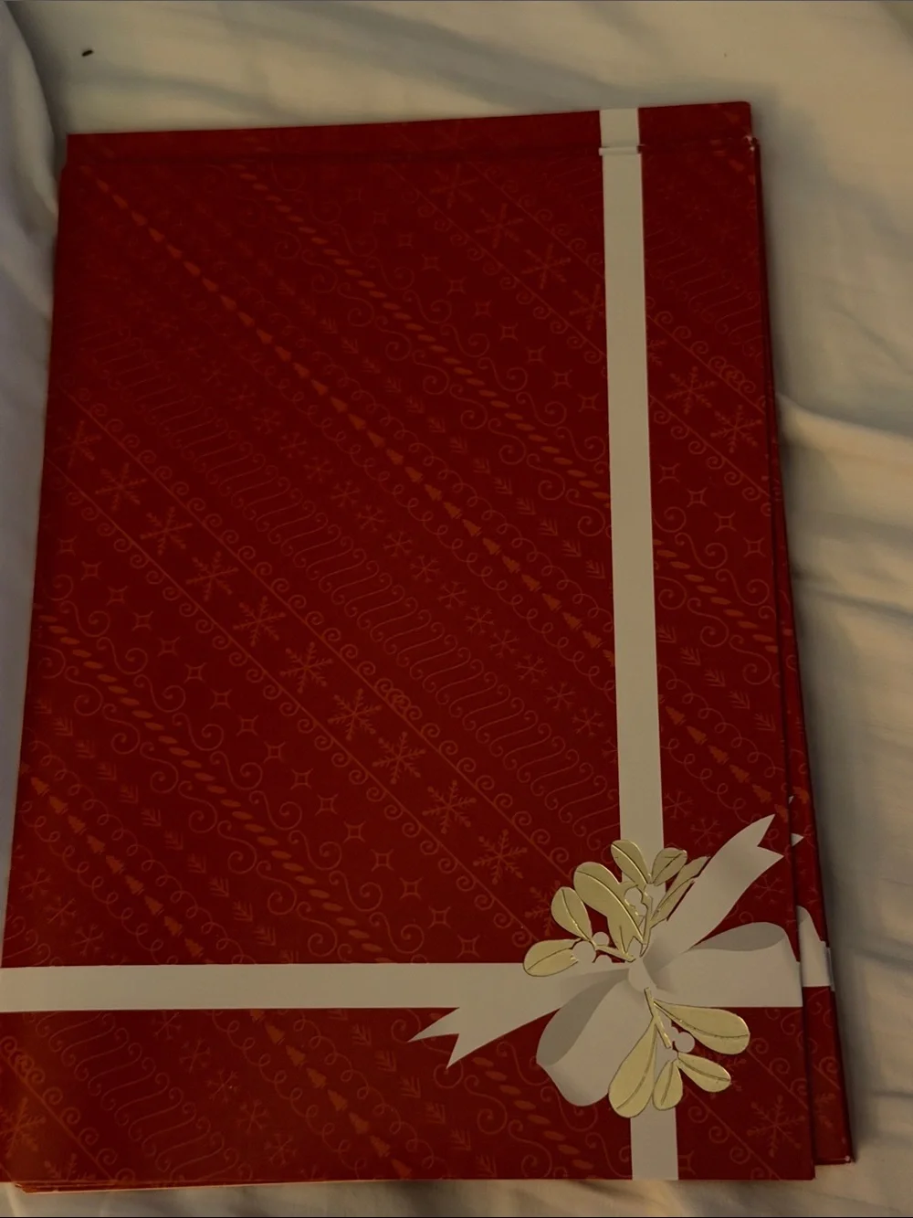 Martha Stewart Christmas festive card